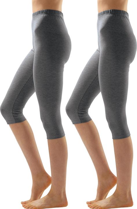 Actual product image Erwin Müller Ladies Capri Leggings 2-Pack (W36/L38)
