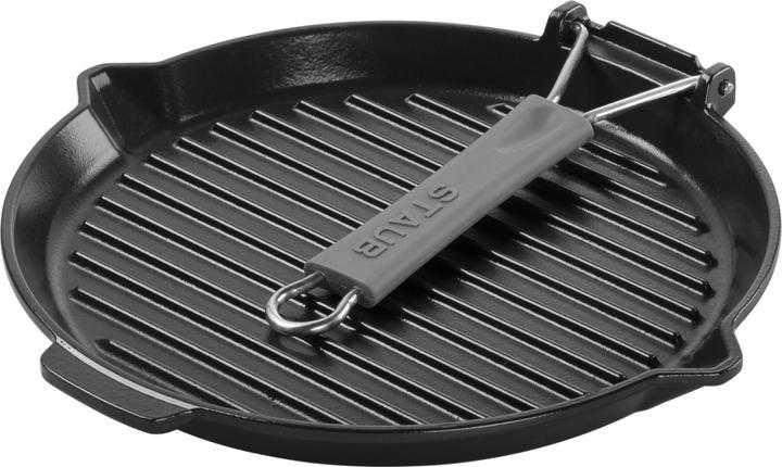 Image du produit Staub Poêle à griller (27 cm, Poêle à grillades, Fonte)