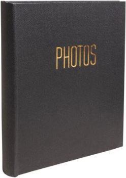 Exacompta Fotoalbum, 60 Seiten schwarz, 29x32 cm, OfficeByMe (10 x 15 cm)