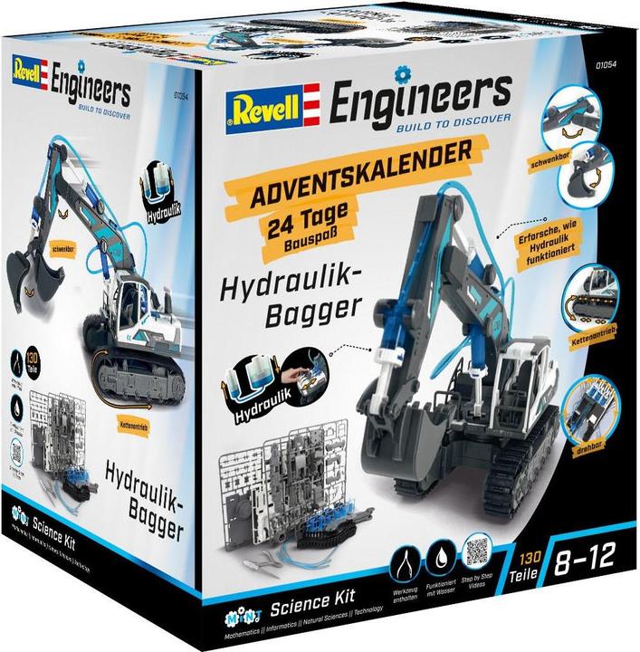 Actual product image Revell Engineers Excavator, Engineers - Build, Explore, Discover
