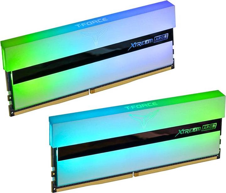 Produktbild Team Group T-Force Xtreem ARGB, DDR4-3200, CL16 - 16 GB Dual Kit (2 x 8GB, 3200 MHz, DDR4-RAM, DIMM)