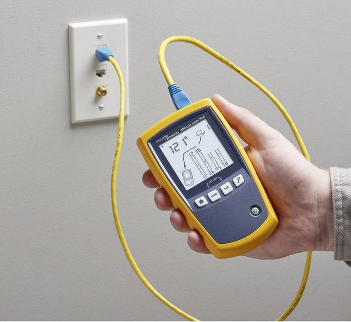 Produktbild Fluke Der PoETester MicroScanner der für den Verkabelungstechniker entwickelt wurde