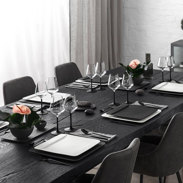 Produktbild Villeroy & Boch Servierplatte quadratisch/Gourmetteller Manufacture Rock blanc