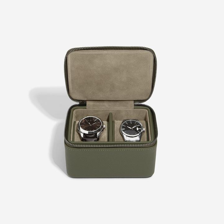 Stackers Double Zipped Watch Box