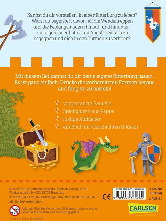 Produktbild Kreatives Bastelset: Ritterburg