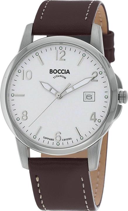 Produktbild Boccia 3625-01 Herrenuhr Titanium 36mm 5ATM (Analoguhr, 36 mm)