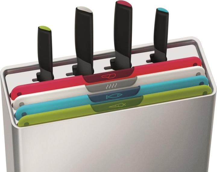 Actual product image Joseph Joseph Knife and chopping board set Folio Icon Plus 8pcs.