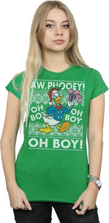 Produktbild Disney Donald Duck Christmas Fair Isle TShirt (XL)
