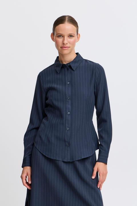 Actual product image B.young BYMMMIDDE SHORT SHIRT 20815531 (34)