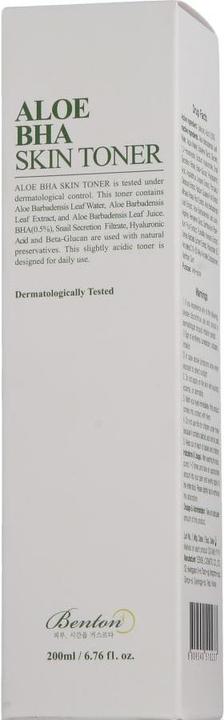 Image du produit Benton aloe BHA (Lotion tonique, 200 ml)