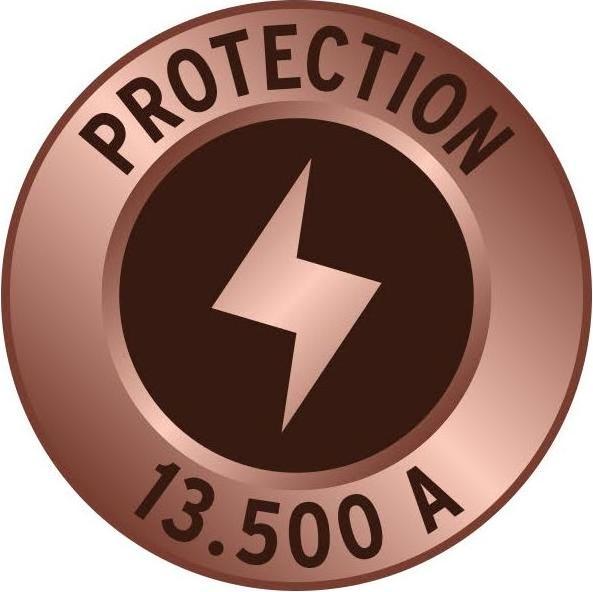 Image du produit Brennenstuhl Protection contre les surtensions super-solides (5 x, Type 13, 2.50 m)