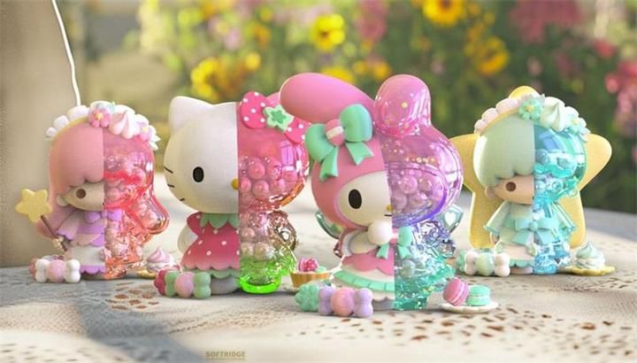 Produktbild Mighty Jaxx Sanrio Floral Daydream Series Kandy 4 inch Vinyl Figure Blind Box Display (6)