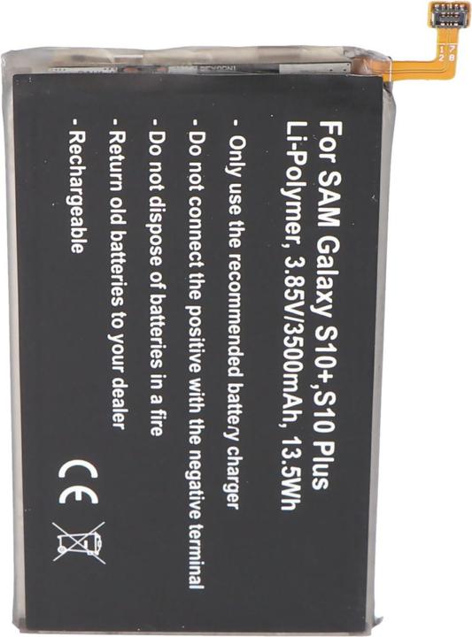 Produktbild AccuCell Akku Samsung Galaxy S10+, S10 Plus