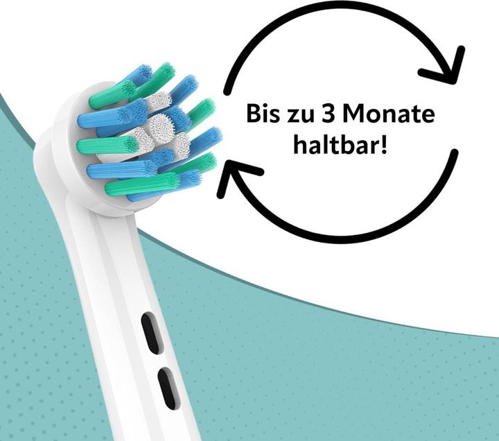 Produktbild Ora-Care Ersatzbürsten Tiefenreinigung kompatibel mit Oral-B 8er Pack (8 x)