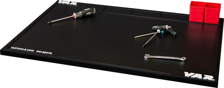 Actual product image VAR Rubber workbench mat large transparent MO-52074