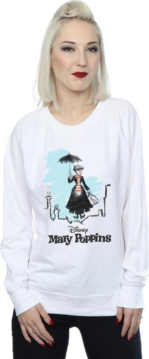 Produktbild Disney Mary Poppins Rooftop Landing Colour Sweatshirt (XL)