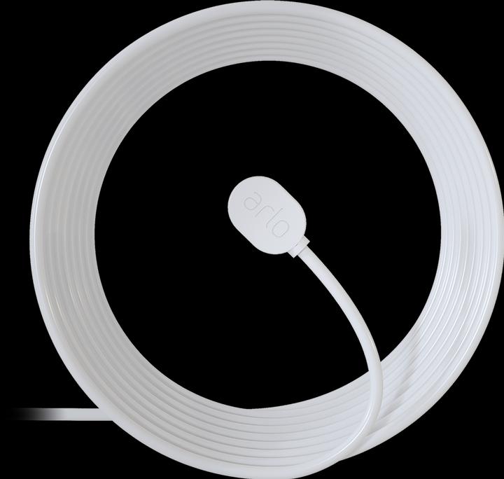 Produktbild Arlo magnetisches Ladekabel, aussen 7.6m weiss (Netzteil)