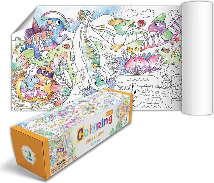 Immagine prodotto Dodo Poster da colorare con i dinosauri