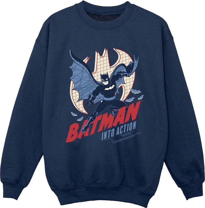 Batman Into Action Sweatshirt Jungen