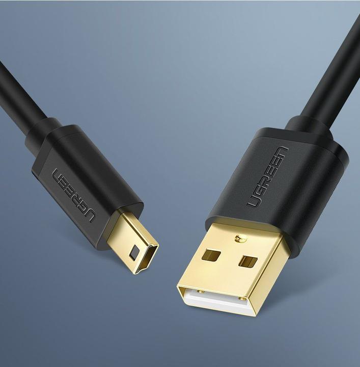 Produktbild Ugreen USB A – USB Mini-B (3 m, USB 2.0)