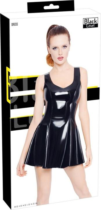 Produktbild Black Level Lack Kleid schwarz S (S)