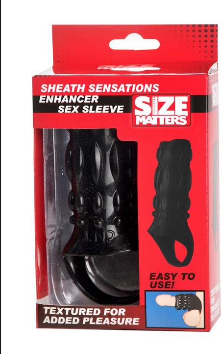 Actual product image Bijoux Indiscrets Enhancer Sex Sleeve