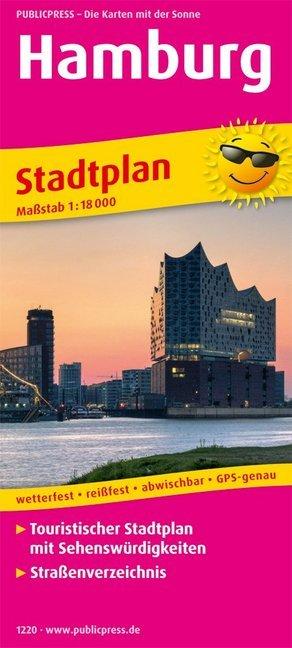 Produktbild Hamburg. Stadtplan 1:18 000 18000
