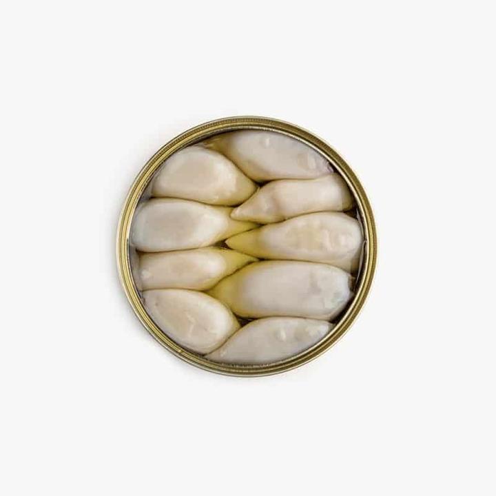 Produktbild Real Conservera Española Tintenfisch in Olivenöl (80 g)