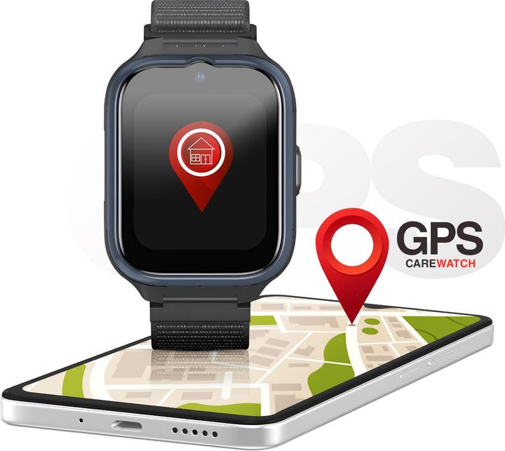 Actual product image Myphone CareWatch LTE Black