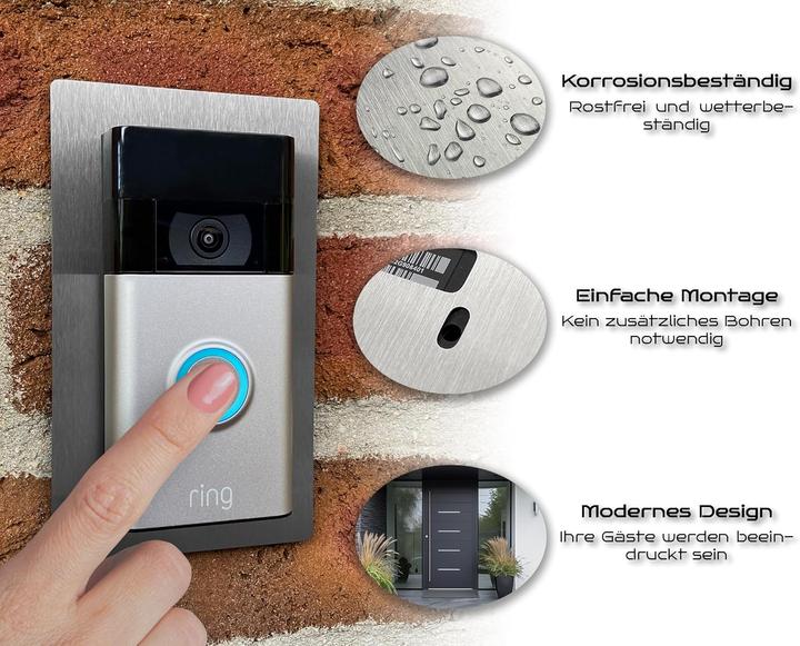 Actual product image Baron Design Blende für Ring Videotürklingel