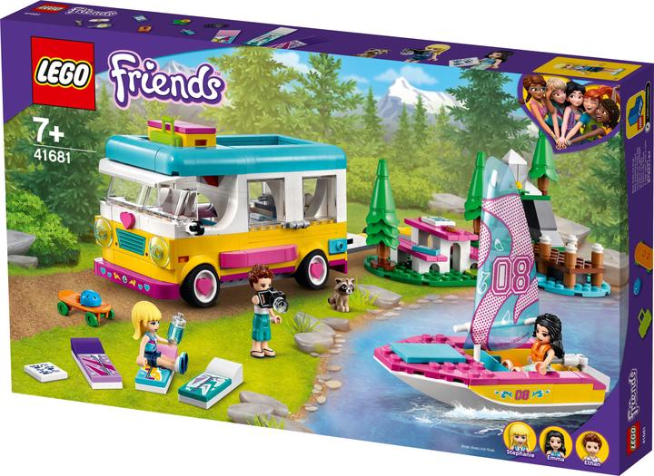 Image du produit LEGO Excursion en camping-car et en voilier (41681, LEGO Friends)