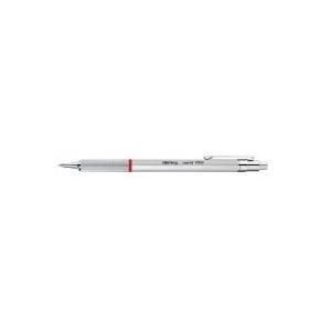 Produktbild Rotring Druckkugelschreiber rapid PRO CHROM Strichfarbe: blau, Strichstärke: M, dokumentenecht (Chrom, 1 x)