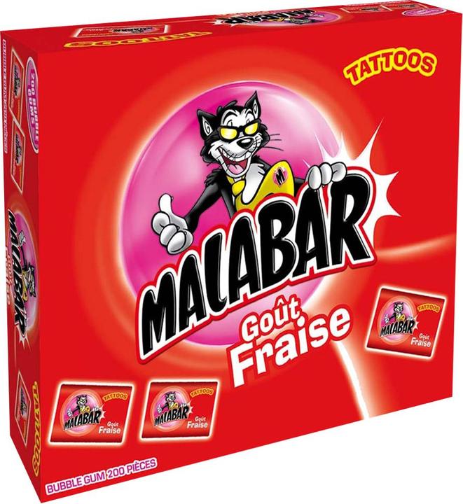 Malabar Kaugummi Erdbeerengeschmack (1 Stk., 1400 g)