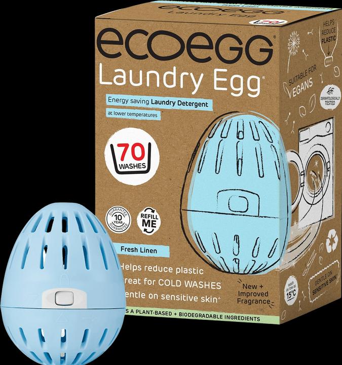 Produktbild Ecoegg Waschei Fresh Linen (70 Waschgänge, Wäscheperlen)
