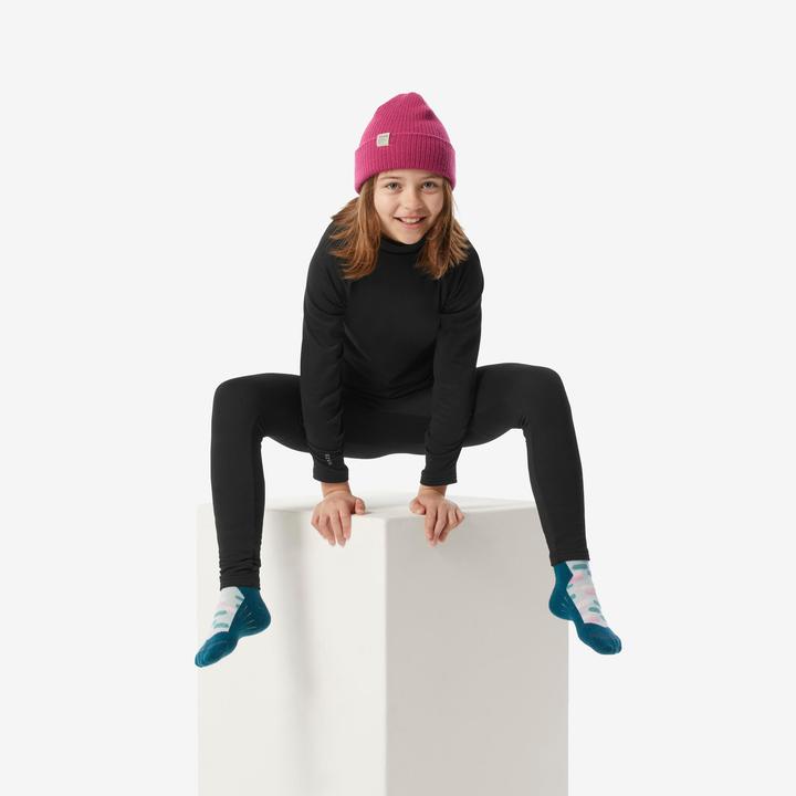Image du produit Wedze Sous-vêtements de ski fonctionnels enfants - BL 500 noir (146)