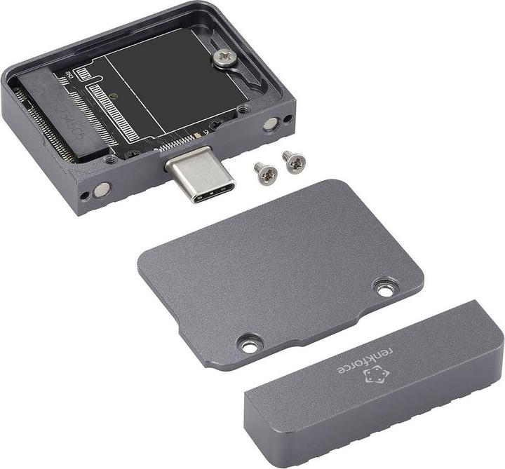 Produktbild Renkforce RF-6332596 M.2-Festplatten-Gehäuse M.2 2230 USB-C® USB 3.2 (Gen 2) (M.2 2230)