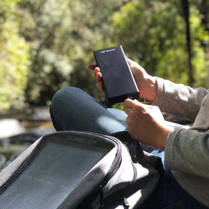 Produktbild Sunslice Externer Akku "Gravity 27" (27000 mAh, 100 W)