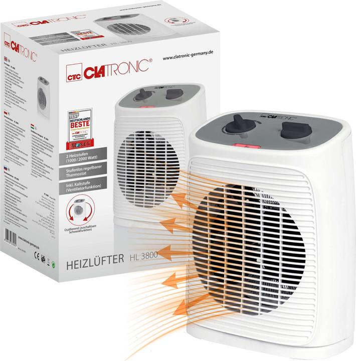 Image du produit Bomann CLATRONIC Aérotherme (2000 W)