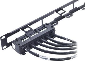 Actual product image APC Data Distribution Cable - CAT6 UTP CMR 6XRJ-45 Black - 3.9M - 13FT