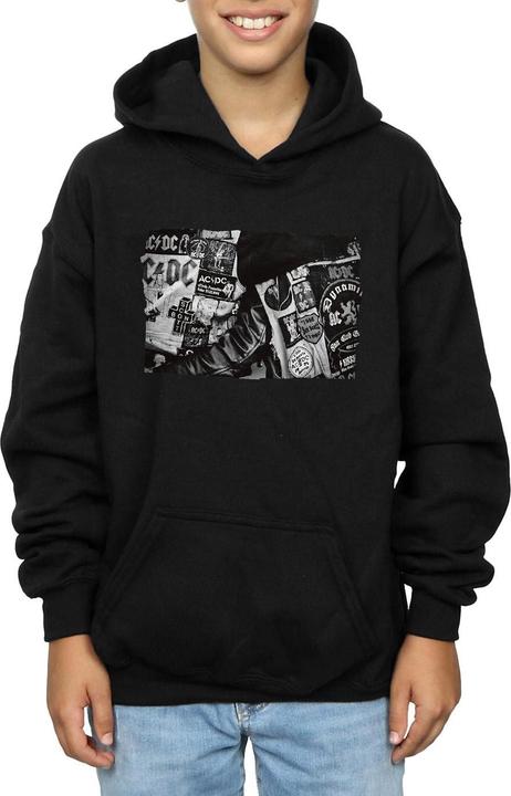 AC/DC Jungen Abzeichen und Plakate Kollektion Hoodie