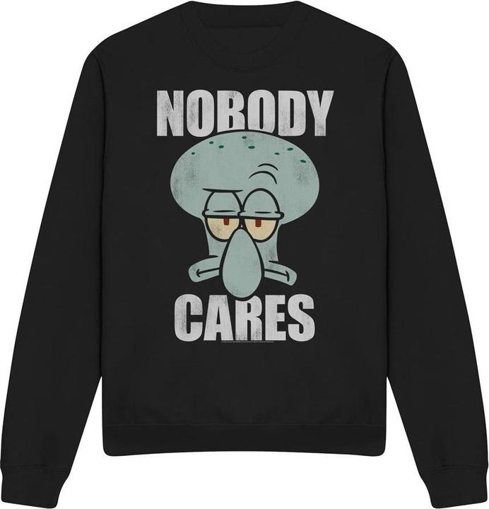 Produktbild Spongebob Squarepants Nobody Cares Meme Sweatshirt (XL)