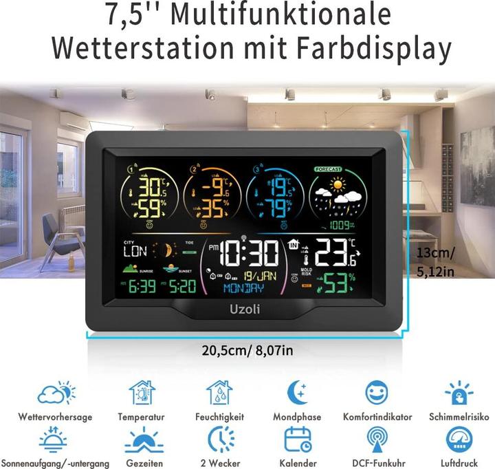 Produktbild Uzoli Wetterstation