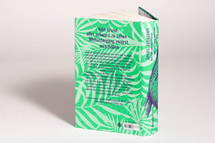 Produktbild Drei fast geniale Freunde auf dem Weg zum Ende der Welt (Deutsch, Jonas Jonasson, 2022)