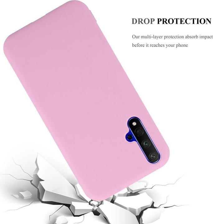 Produktbild Cadorabo TPU Candy Cover (TCL 20S, LG K20, Huawei Nova 5T)
