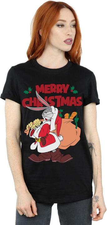 Image du produit Looney Tunes - T-shirt SANTA BUGS BUNNY - Femme (M)