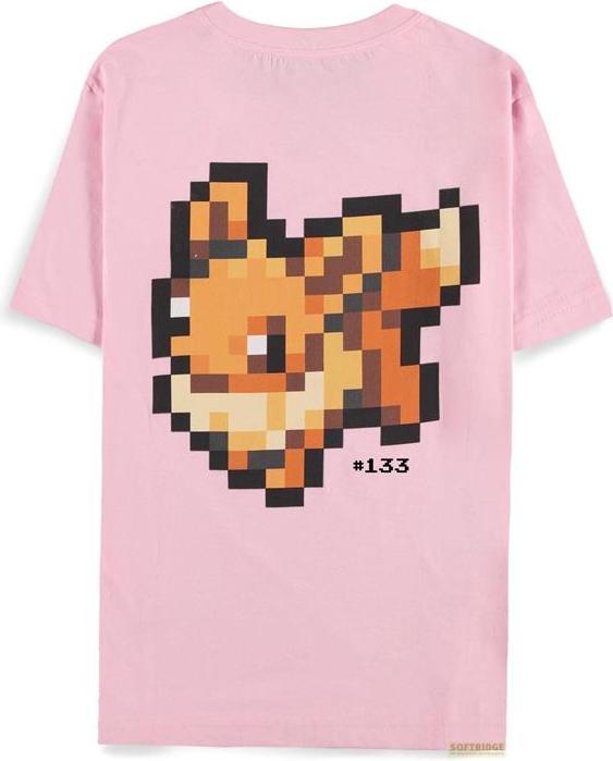 Immagine prodotto Difuzed POKEMON - Pixel Evoli - Maglietta Donna (XL) (XL)