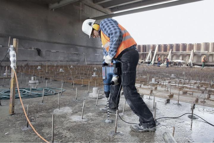 Actual product image Bosch Professional Rotary hammer with SDS max GBH 8-45 DV (Electrical connection)