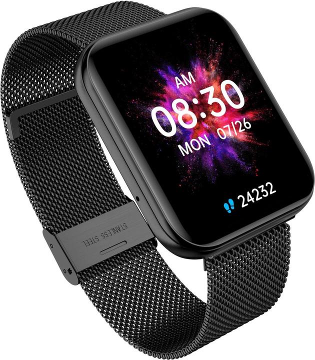 Image du produit Garett Montre intelligente GRC MAXX Czarny stalowy (46 mm)