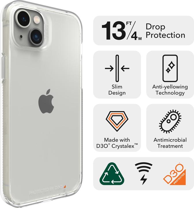 Actual product image Zagg Cases Crystal Palace (Apple iPhone 14 Plus)