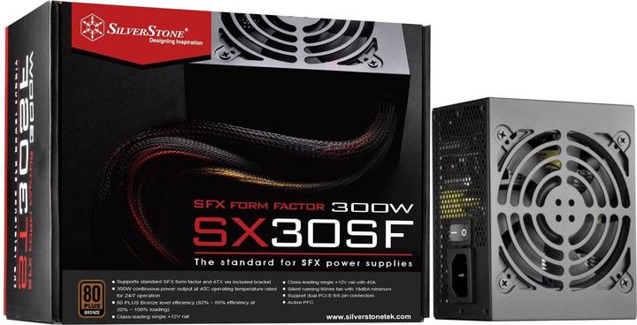 Actual product image Silverstone Power supply ST30SF 300W SFX (300 W)